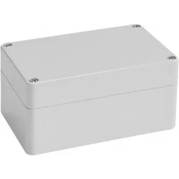 Bopla 03216000 EUROMAS T 216 universalhölje, ABS, 120 x 80 x 60 mm, ljusgrå