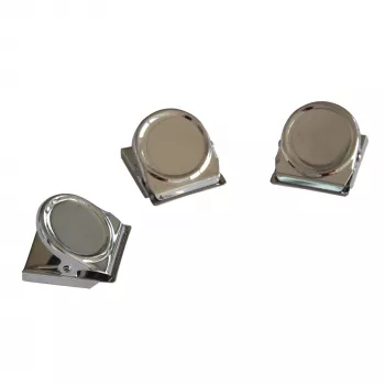 FRANKEN HMC35 magnetklämma, 40 x 35 mm, 500 g hållkraft, silver