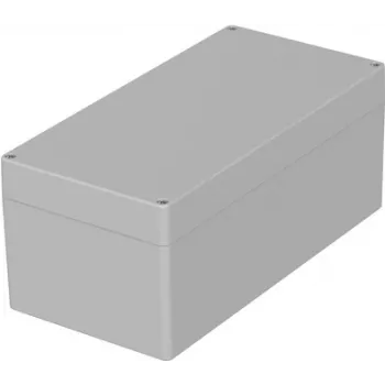 Bopla EUROMAS T 242 03242000 universalhölje, 240 x 120 x 100 mm, ABS, ljusgrå