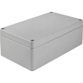 Bopla universalhölje 280 x 180 x 101 aluminium silvergrå (RAL 7001) A 131 01131000.H
