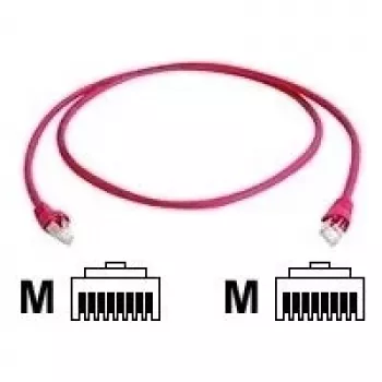 Telegärtner CAT 6A S/FTP crossover-patchkabel RJ45 5 m röd LSZH L00003A0078