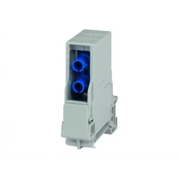 TELEGÄRTNER STX DIN-skena fiberkontaktmodul med ST- och SC-duplexadaptrar, singelmode/multimode H82000A0022