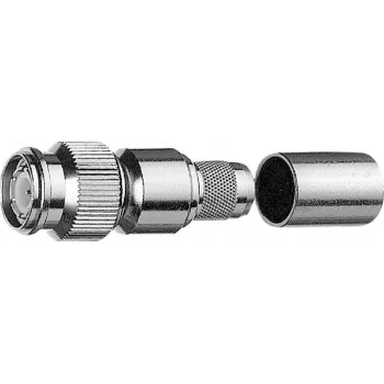 Telegärtner TNC crimp-kabelkontakt G42, 50 ohm, Telealloy, 2.7/7.1, 5 st (J01010A0053)