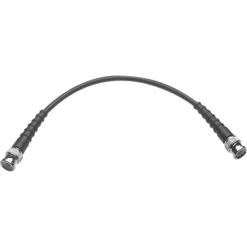 Telegärtner L00011A1457 2 m BNC-kontakt till BNC-kontakt 50 ohm RG58 koaxialkabel, svart