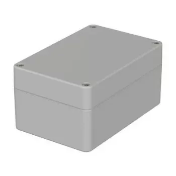 Bopla EUROMAS M 216 universalhölje, 120 x 80 x 60 mm, polykarbonat, ljusgrå 02216000
