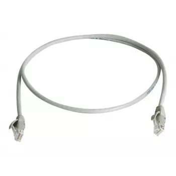 Telegärtner L00003A0204 Cat6 U/UTP RJ45-patchkabel, 2 m, grå