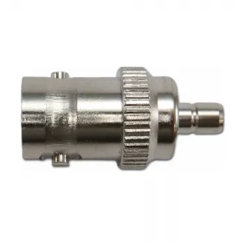 Telegärtner koaxialadapter BNC-hona till SMB-kontakt, 50 ohm, rak J01008F0033