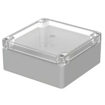 Bopla EUROMAS M 217 G universalhölje 122 x 120 x 55 mm polykarbonat ljusgrå IP65 02217200