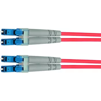 Telegärtner LC till LC single-mode OS2 duplex patchkabel, 3 m, gul L00872A0002