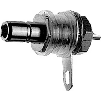 Telegärtner SMB-hona kontakt, inbyggnad, 50 ohm, guld/nickelbelagd, lödanslutning J01160A0271