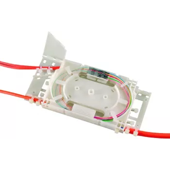 TELEGÄRTNER fiberoptisk skarvbox med skarvkassett H02050A0077
