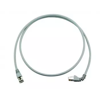 Telegärtner MP8 FS 500 LSZH-2.0 Cat6a S/FTP patchkabel, RJ45 till RJ45, 5 m, grå L00001A0199
