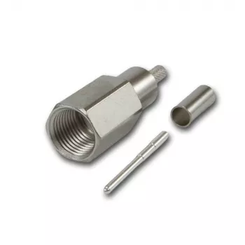 Telegärtner FME-kabelkontakt crimp G07 crimp/crimp, Low Cost, 15 dB / 2 GHz, B2725, G07 (RG-316/U) - 5 st J01700A0010