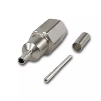 Telegärtner FME-kabelkontakt crimp G07 crimp/crimp, Low Cost, 15 dB / 2 GHz, B2725, G07 (RG-316/U) - 5 st J01700A0010