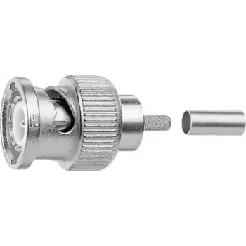 Telegärtner BNC-crimpkontakt 50 ohm för RG-142B/U, Professional, 5-pack J01000A0008