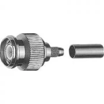 Telegärtner TNC-kontakt crimpkontakt för RG-142B/U, 50 ohm, 5-pack J01010A0000