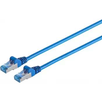 S CONN MAXIMUM CONNECTIVITY S-Conn Cat6a - 0,5 m nätverkskabel blå 0,5 m S/FTP (S-STP) 75711-0.5B