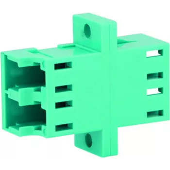Telegärtner J08071A0028 LC/APC simplexadapter, grön, zirkonhylsa