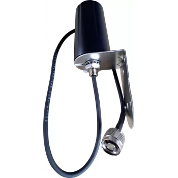 Wittenberg Antennen Poly-103555 5G LTE rundstrålande antenn, 0,5 m kabel, N-anslutning, 50 ohm, vit