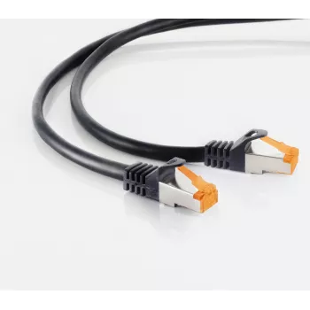 S CONN Maximum Connectivity Cat 6A S/FTP utomhuspatchkabel, 2 m, svart 08-26035