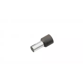 Cimco 187120 delisolerad ändhylsa, 1,5 mm², svart, 100 st