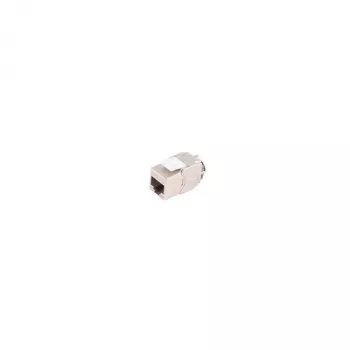 S CONN MAXIMUM CONNECTIVITY Cat.6a STP verktygsfri Keystone-modul RJ45, ReFix, silver 08-10032