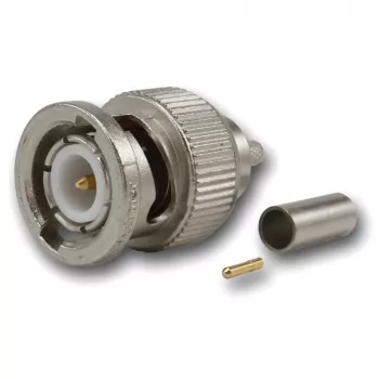 Telegärtner BNC-krimpkontakt G08, 50 Ohm, Professional, RD-316, 5 st (J01000A0043)