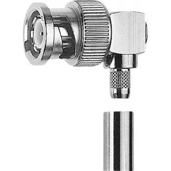 Telegärtner BNC vinkelkrimpkontakt 75 Ohm, RG-179B/U, G04 J01002A0027