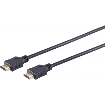 S CONN MAXIMUM CONNECTIVITY Ultra High Speed HDMI-kabel 8K 1 m svart 10-45025