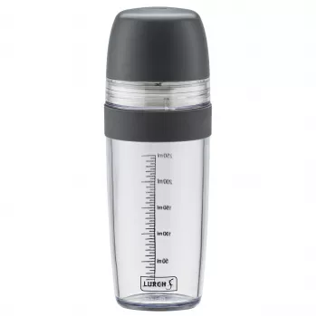 Lurch shaker grå 250 ml dressing shaker med mätskala 10023