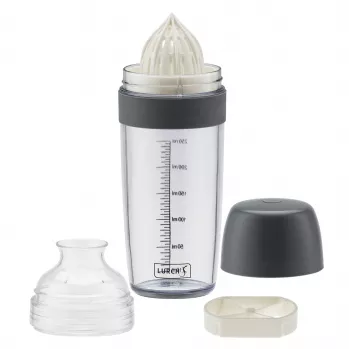 Lurch shaker grå 250 ml dressing shaker med mätskala 10023