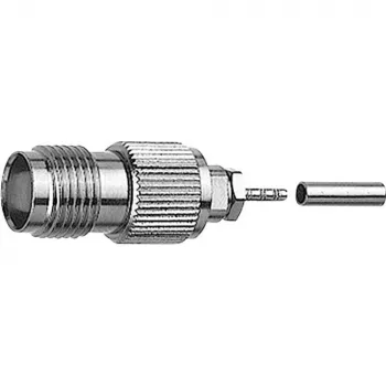 TELEGÄRTNER TNC-hona Crimp-kontakt för RG-316/U, 50 Ohm, 5-pack (J01011A0050)
