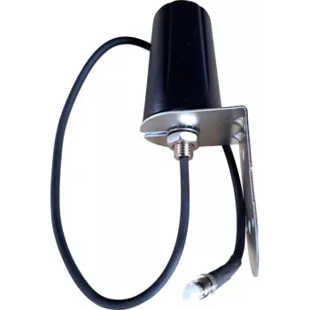 Wittenberg Antennen Poly-103556 5G LTE rundstrålande antenn, 0,5 m kabel, FME-hona, 50 Ohm, vägg-/mastmontage