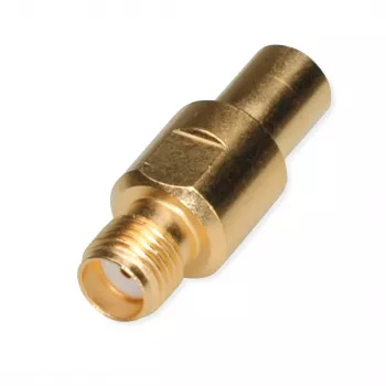 Telegärtner koaxialadapter SMA-hona till SMB-hona J01155A0041