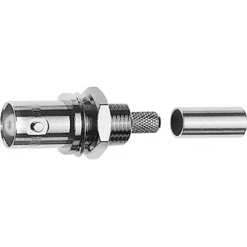 Telegärtner BNC-kabelkontakt hona crimp 50 ohm för RG-58 C/U (J01001A0078)