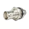 Telegärtner J01004A1233Z BNC-kontakt till BNC-jack adapter, 75 Ohm, svart