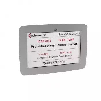Kindermann eInk Doorsign 7.4 Rostfri ram 5002000611