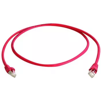 Telegärtner CAT 6A S/FTP crossover-nätverkspatchkabel, RJ45, 3 m, röd, halogenfri, flamhämmande L00002A0139