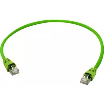 Telegärtner L00000A0138 Cat5e S/FTP patchkabel, 1m, grön