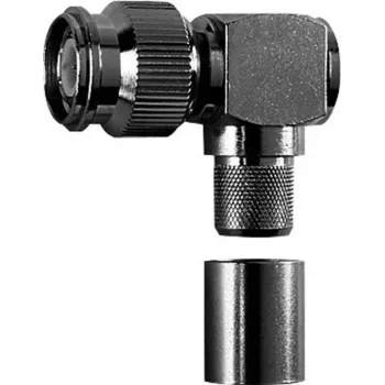Telegärtner TNC vinklad krimpkontakt, 50 ohm, RG-213/U, löda/krimpa, G42 (2,7/7,1), B1812 (J01010A0066)