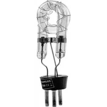 Omnilux stroboskopblixtrör 75 W dubbelspiral 3-polig vit (85010150)