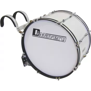 DIMAVERY MB-428 marchingbastrumma 28x12 vit 26010362
