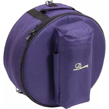 DIMAVERY DB-20 virveltrummepåse 14 inch x 6,5 inch vadderad nylontas svart 26070500