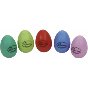 DIMAVERY egg shaker-set med 2, olika färger, plastperkussionsshaker 26055820