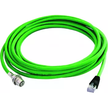 Telegärtner Cat.6A S/FTP-patchkabel, 3 m, LSZH, grå 100017394