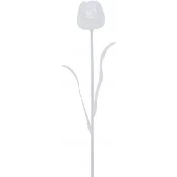 EUROPALMS Kristalltulpan konstblomma, transparent, 61 cm, 12-pack 82600206