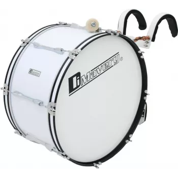DIMAVERY MB-424 marschbastrumma 24x12 vit 26010361