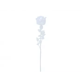 EUROPALMS Crystal Rose konstblomma, transparent, 81 cm, 12-pack förmånspaket 82600210