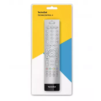 TechniSat TechniControl II ALU silver universalfjärrkontroll (FB-kod TV) 0002/3859