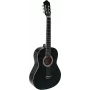 DIMAVERY AC-303 konsertgitarr, svart (26241006)
